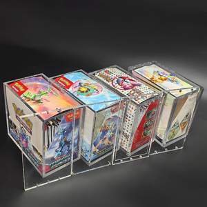 Maßgefertigte Klare Acryl-Vitrine UV-Schutz Booster-Box Mit Magnetischen Deckeln für Pokemon ETB Acrylgehäuse - Product Image 3