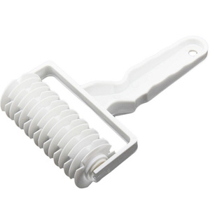 Wholesale DIY Baking Tool Cookie Pie Pizza Bread Pastry <b>Roller</b> Cutter Plastic Dough Lattice for Kitchen Cafe - Product Image 2