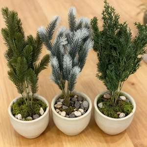 Hoja Artificial <span class=keywords><strong>en</strong></span> <span class=keywords><strong>Maceta</strong></span>, Artículos de Decoración para el Hogar <span class=keywords><strong>en</strong></span> Miniatura, Tallos Individuales, Follaje Trepador de Pared, Hoja de Árbol Artificial para Pared - Product Image 3