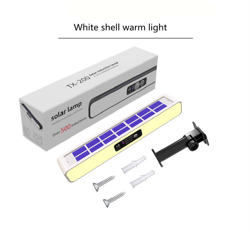 Lumière chaude à coque blanche