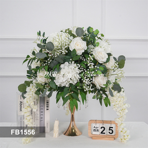 DKB New Wedding Centerpiece Event Flower Ball Arrangement Customizable Colors Sizes Handmade Silk Flower Ball for - Product Image 3