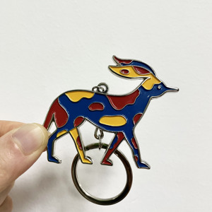 Xe <span class=keywords><strong>Keyring</strong></span> Mặt dây chuyền tùy chỉnh logo kim loại móc khóa mềm men hình dạng tùy chỉnh kim loại móc khóa - Product Image 4