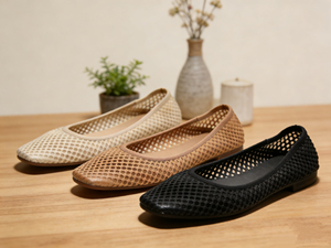 Scarpe basse casual da donna comode, traspiranti, leggere, <span class=keywords><strong>con</strong></span> suola morbida e punta chiusa, tipo <span class=keywords><strong>ballerine</strong></span>, per l'estate - Product Image 1