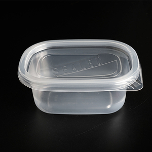 Caja de sellado de plástico 12 oz PP transparente pequeña redonda de plástico fruta helado y pastel caja contenedora de embalaje - Product Image 4
