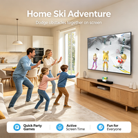 Boîtier TV de jeu Android 14 U12 alimenté par l'IA, Octa-Core, Wi-Fi 6, 64 Go, avec manette sans fil, pour streaming intelligent à domicile