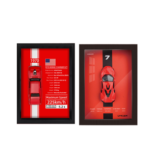 Marco de Fotos Tridimensional a Escala 1:32, Marco para Colgar Cuadros, Modelo de Coche de Aleación, Diseño Tridimensional 3D - Product Image 5