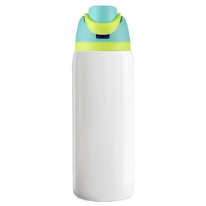 Sublimation Portable Fruit <b>Cup</b> 32Oz <b>Large</b> Capacity Double Drinking Sports 304 Stainless Steel Thermal <b>Cup</b> Water Bottle Flask - Product Image 3