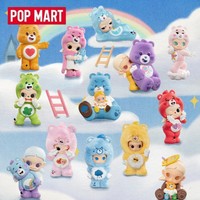 POPMART CareBears X Zsiga Series Blind Box Toys Mystery Box Guess Bag Cute Desktop Ornaments Collection Original Anime Figure