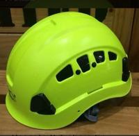 Casco de seguridad para escalada al aire libre, con orificios de aire, color rojo, para rescate, ANZI, tipo I, Clase E