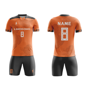 Maglia da Calcio Personalizzata in Sublimazione, Versione Giocatore, Produttore di Uniformi da Calcio con Colletto Personalizzabile - Product Image 2