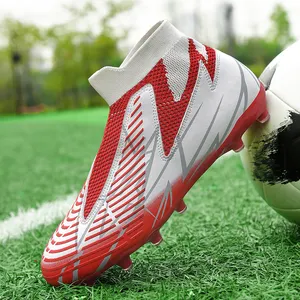 高品质草皮足球鞋训练足球鞋足球比赛专业舒适透气足球鞋