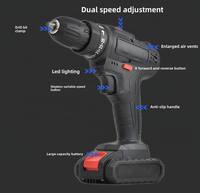 Perceuse électrique sans fil, visseuse, outil électrique pour le perçage et le vissage du bois et du métal