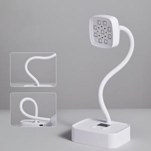 Lampe UV de bureau électrique à capteur intelligent à séchage rapide et non-ternissante pour la photothérapie, idéale pour la pâtisserie et les salons de manucure, modèle Lotus Light - Product Image 1