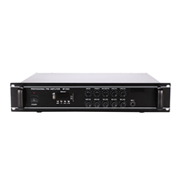 Amplificateur de préampli karaoké professionnel avec effets DSP Amplificateur de sonorisation stéréo 3 canaux pour l'amélioration du signal micro/AUX/USB