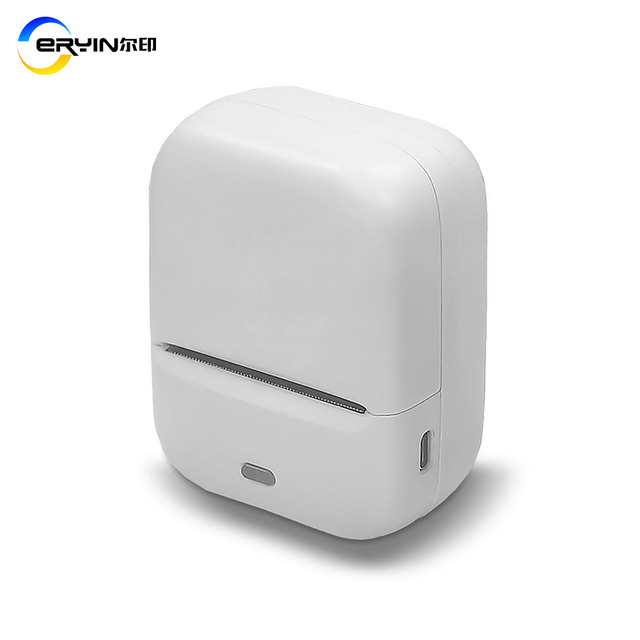 Compact Portable Bluetooth Thermal Receipt Printer Wireless Sticker Label DIY Custom Temporary Transfer Tattoo Stencil Printer