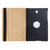 Étui pour tablette CasePeak en cuir PU à motif litchi avec support rotatif à 360 degrés pour Samsung Tab a 8.0 10.1 S9 S10 FE Plus