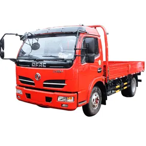 Light Cargo truck with van manufacturer direct sales 4m container Load 5 tons