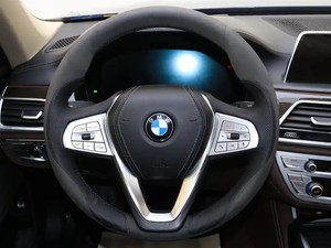 2019 <span class=keywords><strong>BMW</strong></span> <span class=keywords><strong>Serie</strong></span> <span class=keywords><strong>7</strong></span> acero al carbono Euro estándar negro caja de cambios automática asientos de cuero trasero R16 RWD dirección izquierda coche Interior oscuro - Product Image 6