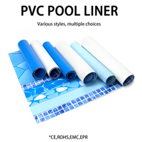 Mosaico de PVC al por mayor de fábrica para revestimiento de piscinas, película para piscinas, accesorios para piscinas, revestimiento para piscinas