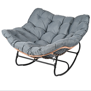 Chaise à bascule en rotin tressé de luxe, confortable et individuelle, idéale pour la maison, le jardin et la terrasse – Vente chaude directe usine - Product Image 2