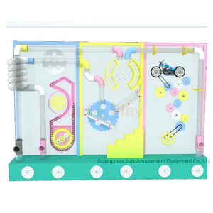 Équipement de terrain de jeu doux pour enfants Science Wall Ball Game Interactive Play games Pipe Tunnel Gear - Product Image 3