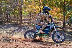 2024 nouveau modèle HP117E grand moteur puissance 5KW 72V vélo de terre électrique avec 17/14 ou 19/16 roues - Product Image 6