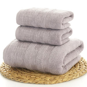 4 Pcs <strong>Set</strong> 100% Natural Cotton Hand <strong>Towel</strong> Bath <strong>Towel</strong> <strong>Bale</strong> Woven Technics New Brown Color - Product Image 5