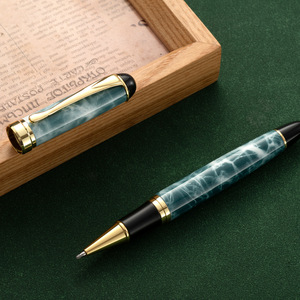 Toptan High-End iş reklam hediye özel Logo tükenmez ve jel kalem ile yetişkinler ve profesyoneller için 0.5mm yazma genişliği - Product Image 2