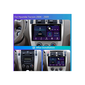 Radio Android para Auto <span class=keywords><strong>Hyundai</strong></span> <span class=keywords><strong>Tucson</strong></span> 2018 <span class=keywords><strong>2004</strong></span> 2009, Pantalla Táctil, Estéreo, Reproductor de Video GPS con Carplay, BT, FM, USB - Product Image 2