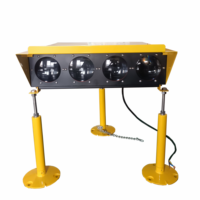 Lumière LED de précision à combustion stable pour indicateur de piste d'approche PAPI, lumière d'obstruction aérienne pour hélicoptère/hélicoptère-borne d'atterrissage, ICAO Annexe 14