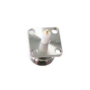 Connecteur coaxial RF N <span class=keywords><strong>femelle</strong></span> à bride carrée de 17,5 mm, isolateur de 8 mm, broche de <span class=keywords><strong>3</strong></span> mm, 50 Ohms, DC-11 GHz, IP68, pour connexions de câbles micro-ondes - Product Image 4