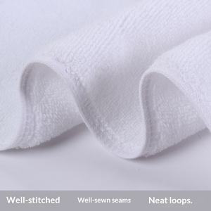 Tapis antidérapant 100 % coton pour chambre d'hôtes, jacquard blanc, absorbant l'eau, épaissi, fournitures hôtelières, <span class=keywords><strong>serviette</strong></span> de sol pour salle de bain - Product Image 4