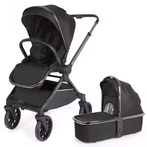 Siège <span class=keywords><strong>auto</strong></span> et poussette pour bébé, poussette pliable 3 en 1 avec siège <span class=keywords><strong>auto</strong></span> - Product Image 4