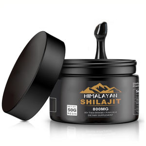 Extrait de <span class=keywords><strong>Shilajit</strong></span> de l'Himalaya naturel pur résine de <span class=keywords><strong>Shilajit</strong></span> liquide d'acide fulvique 50g - Product Image 1