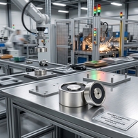 Électroaimant de serrage de pièces industrielles P65/30 24V 85KG pour adsorption rapide