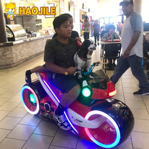 มอเตอร์ไซค์ไฟฟ้าสำหรับเด็ก Haojile 24V สำหรับเล่นในร่ม/กลางแจ้ง พร้อมเรดาร์ วัสดุไฟเบอร์กลาสและโลหะ สำหรับห้างสรรพสินค้า - Product Image 3