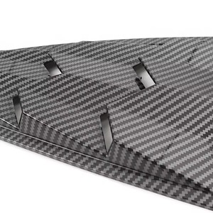 Giá rẻ sợi carbon bên cửa sổ cửa gió không khí Vent Scoop Shades Bìa Rèm <span class=keywords><strong>TRIM</strong></span> cho Tesla mô hình 3/Y Phụ Kiện Xe Hơi - Product Image 6
