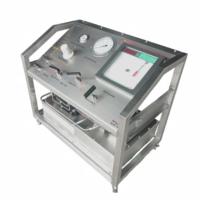 Bomba de Prueba Hidráulica Portátil de Alta Presión Máx. 10000 Psi con Registrador de Datos en Papel