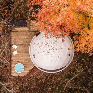 Tente de glamping d'hiver en plein air, dôme géodésique, <span class=keywords><strong>igloo</strong></span>, maison Domo avec salle de bain - Product Image 2