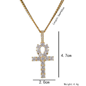 Trendz Venta caliente Micro Zircon de oro cruz de plata pendientes de los niños, para niños - Product Image 3