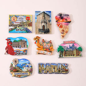 Imán Decorativo para Refrigerador con Diseño 3D <span class=keywords><strong>de</strong></span> La Palma, <span class=keywords><strong>España</strong></span>, Recuerdo Turístico Europeo Personalizado - Product Image 3