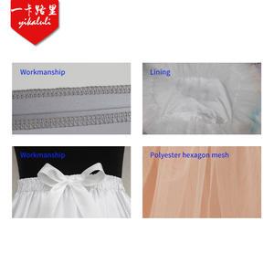 Usine directe maille filles femmes adulte <span class=keywords><strong>jupon</strong></span> fête danse translucide jupe <span class=keywords><strong>jupon</strong></span> gonflé <span class=keywords><strong>Tulle</strong></span> 3 couches Tutu jupe - Product Image 6