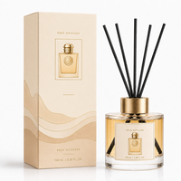 Diffuseur à bâtonnets 100 ml Marque Blanche, Logo Personnalisé, Parfum d'ambiance de Luxe, OEM ODM, Huile Parfumée, Écologique, Sans Danger pour les Enfants