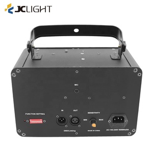 Mini Proiettore Laser a 4 Teste, 4 Occhi e 4 Fori per DJ, Doppio Strato, Full Color RGB+Giallo per <span class=keywords><strong>Discoteca</strong></span> e Club - Product Image 6