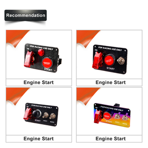 JDM Racing Culture-Interruptor de arranque de motor, Panel de interruptor de encendido - Product Image 4