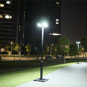 Lampes à poteau LED 40W à énergie solaire, super lumineuses, 3 pouces, montage sur poteau, éclairage solaire pour hôtel, villa, cour - Product Image 2