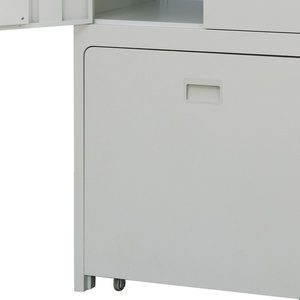 Modern Design Wooden Office Filing Cabinet with Foldable Nap Bed Factory Direct Price Adjustable for Outdoor <b>Workshop</b> School Use - Product Image 6