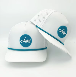 High Quality Men Snapback Gorras Custom 5 Panel Rope Laser Cut Performance <b>Waterproof</b> Sports Golf <b>Hats</b> Baseball Caps - Product Image 5