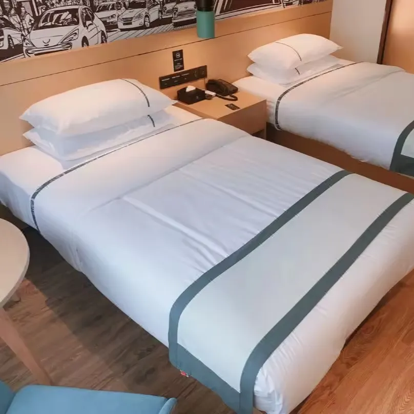 Hotel Furniture Standard Room Full Single room Hotel dedicated bed Homestay Simple modern room Hotel double furnished bed