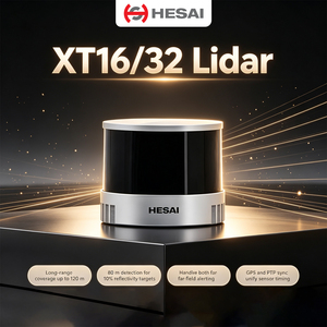 เฮไซ XT32 32 ไลน์ 360 °   เซ็นเซอร์ LiDAR ระยะกลาง ความแม่นยำ 5 มม. ไม่มีจุดบอด สำหรับหุ่นยนต์ทำความสะอาดอัตโนมัติ และยานยนต์ AGV - Product Image 1